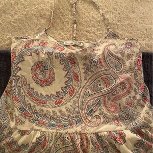 Abercrombie paisley tank top